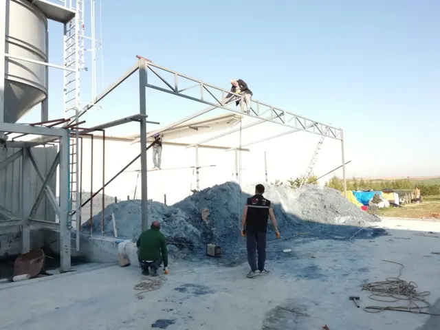 Çelik Çatı Sistemleri — uygulama detayı 15